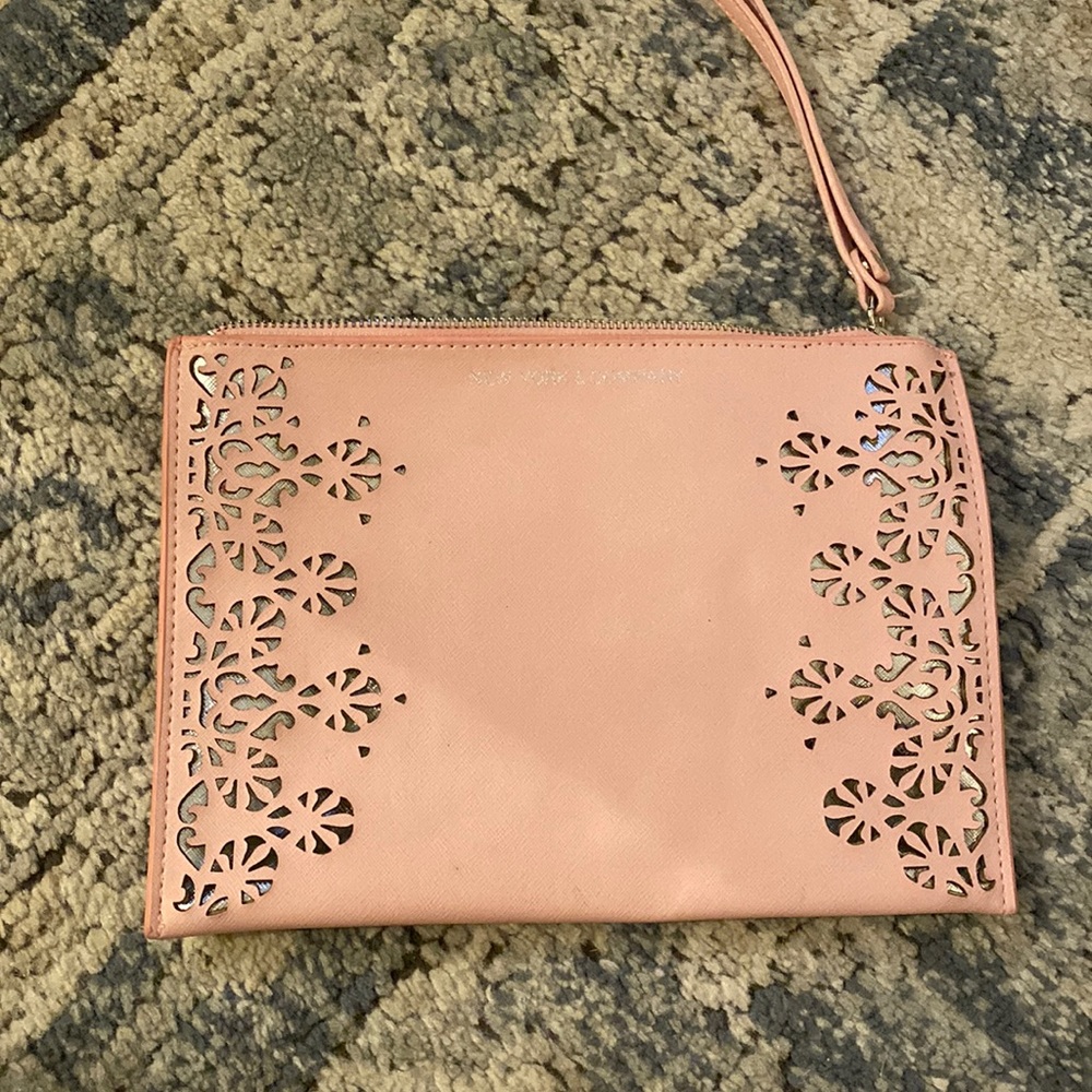 Pink clutch